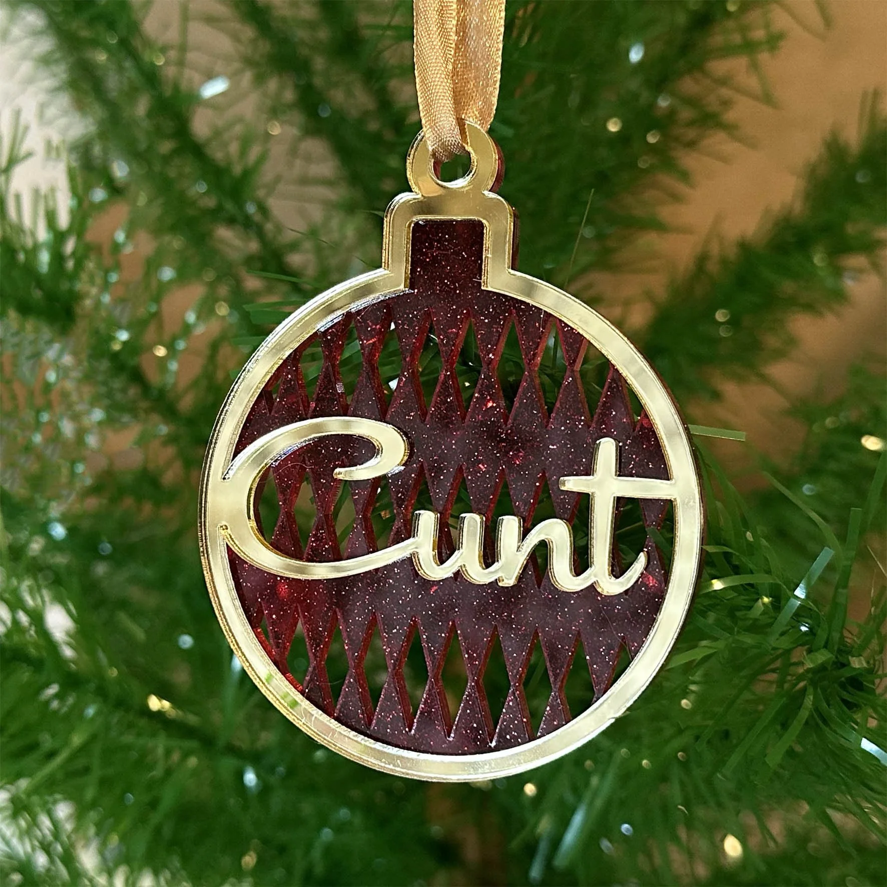 Cunt - Christmas Bauble