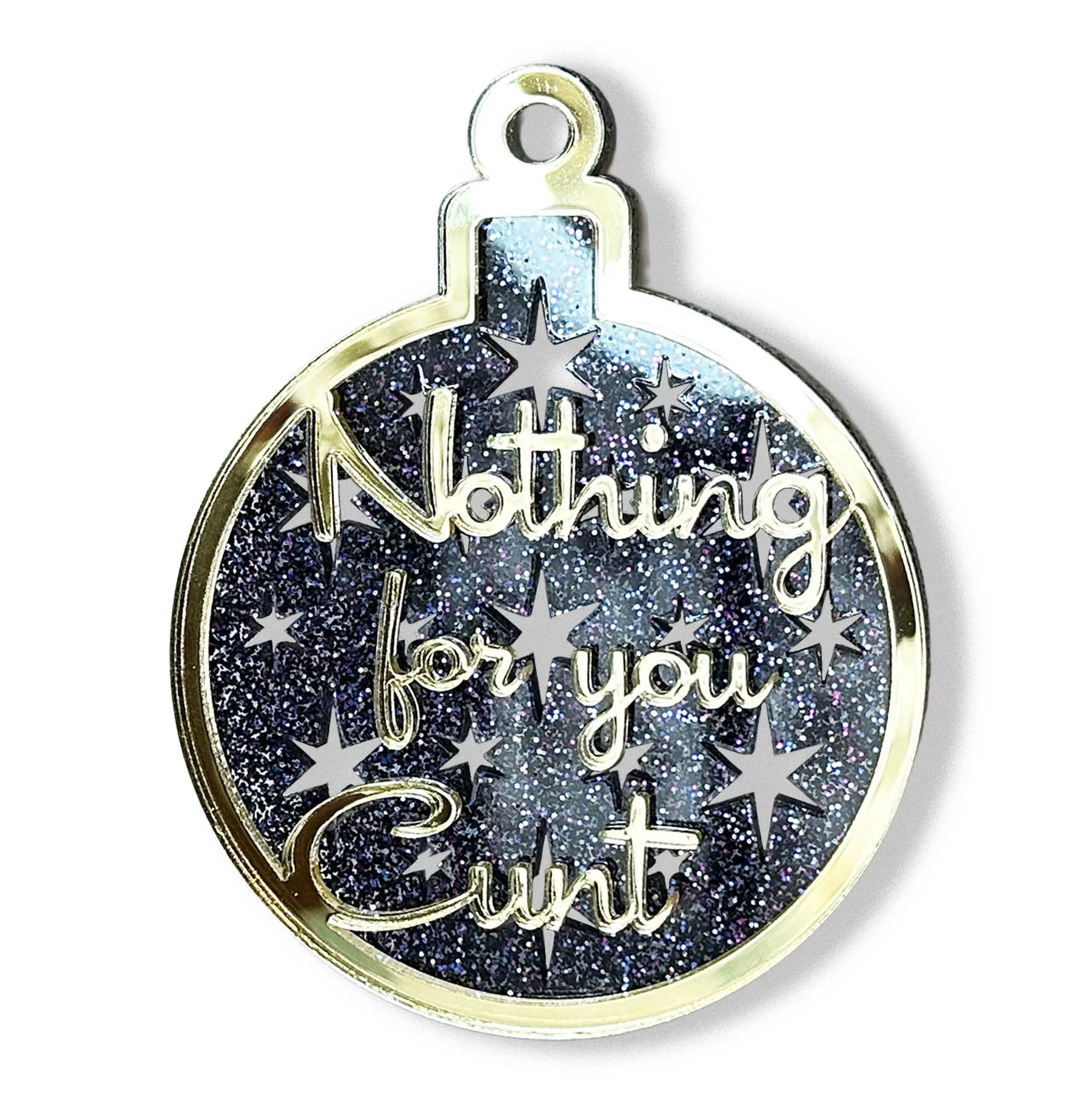 Xmas_bauble_nothing_for_you_cunt_gold_purpleA2.jpg