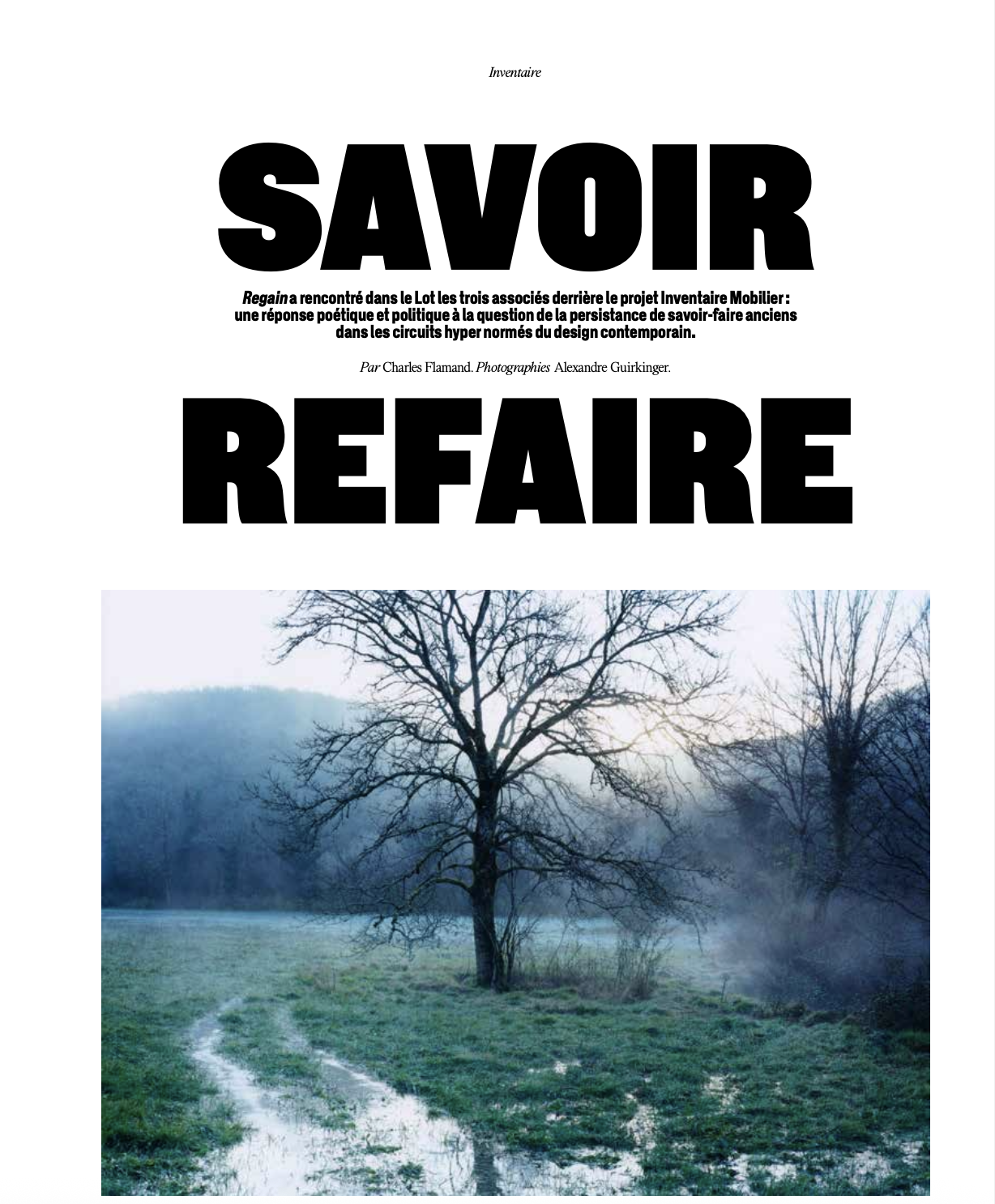 Photos : Alexandre Guirkinger