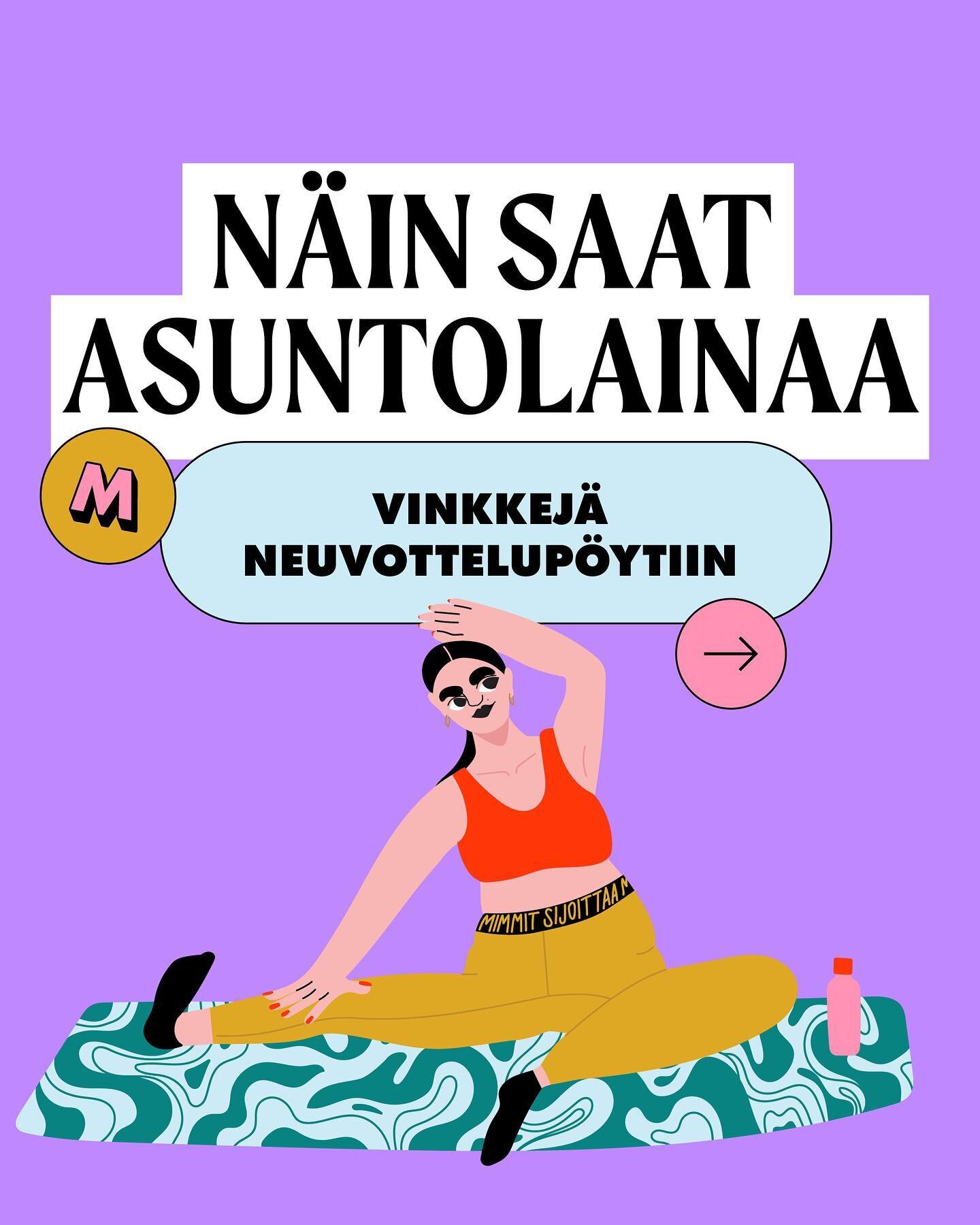 Uutta juttua pukkaa! T&auml;n&auml;&auml;n keski&ouml;ss&auml; ASUNTOlainan neuvotteluvaltit. 🏠 Kuka voi saada lainaa? Selvitet&auml;&auml;n, kuinka lainahommissa p&auml;&auml;see alkuun ja miten asuntolainaneuvotteluun voi valmistautua. 👀

&nbsp;4