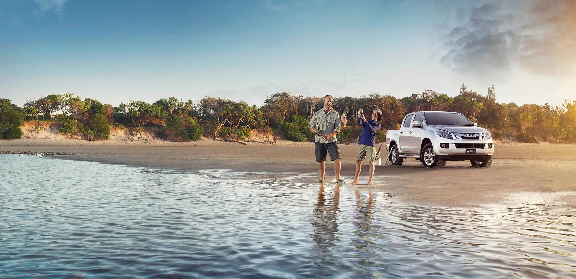 Erik Williamson Photographer | Automotive Photography | Isuzu | DMAX | Fishing