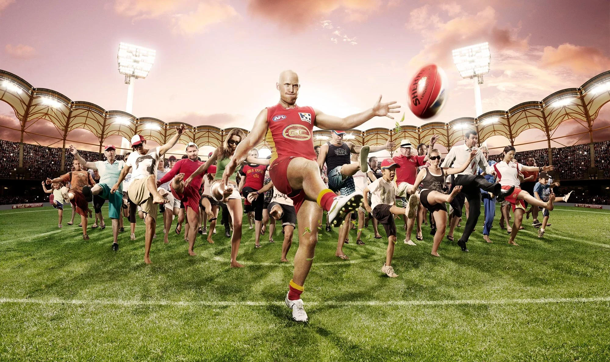 Erik Williamson Photographer | Advertising Photography | AFL Gold Coast Suns