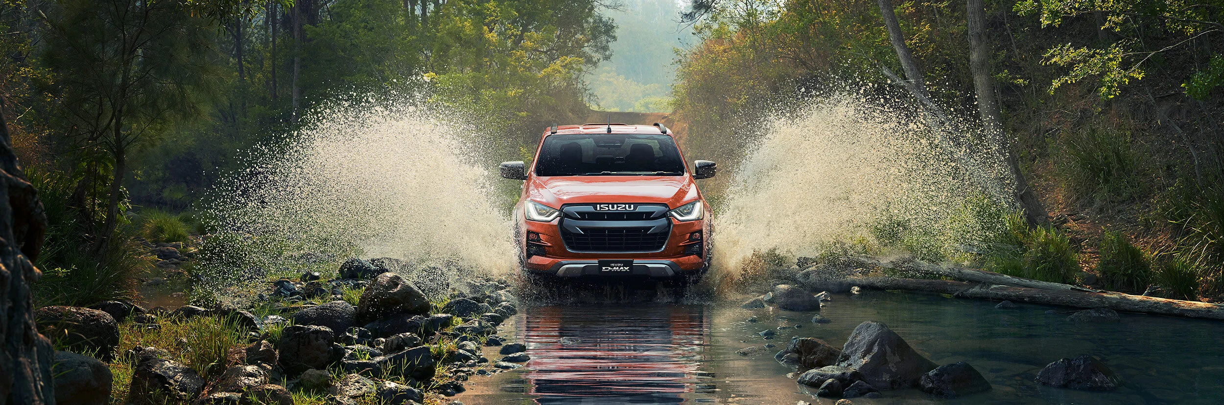 Erik Williamson Photographer | Automotive Photography | Isuzu | DMAX XTerrain | Watersplash 2