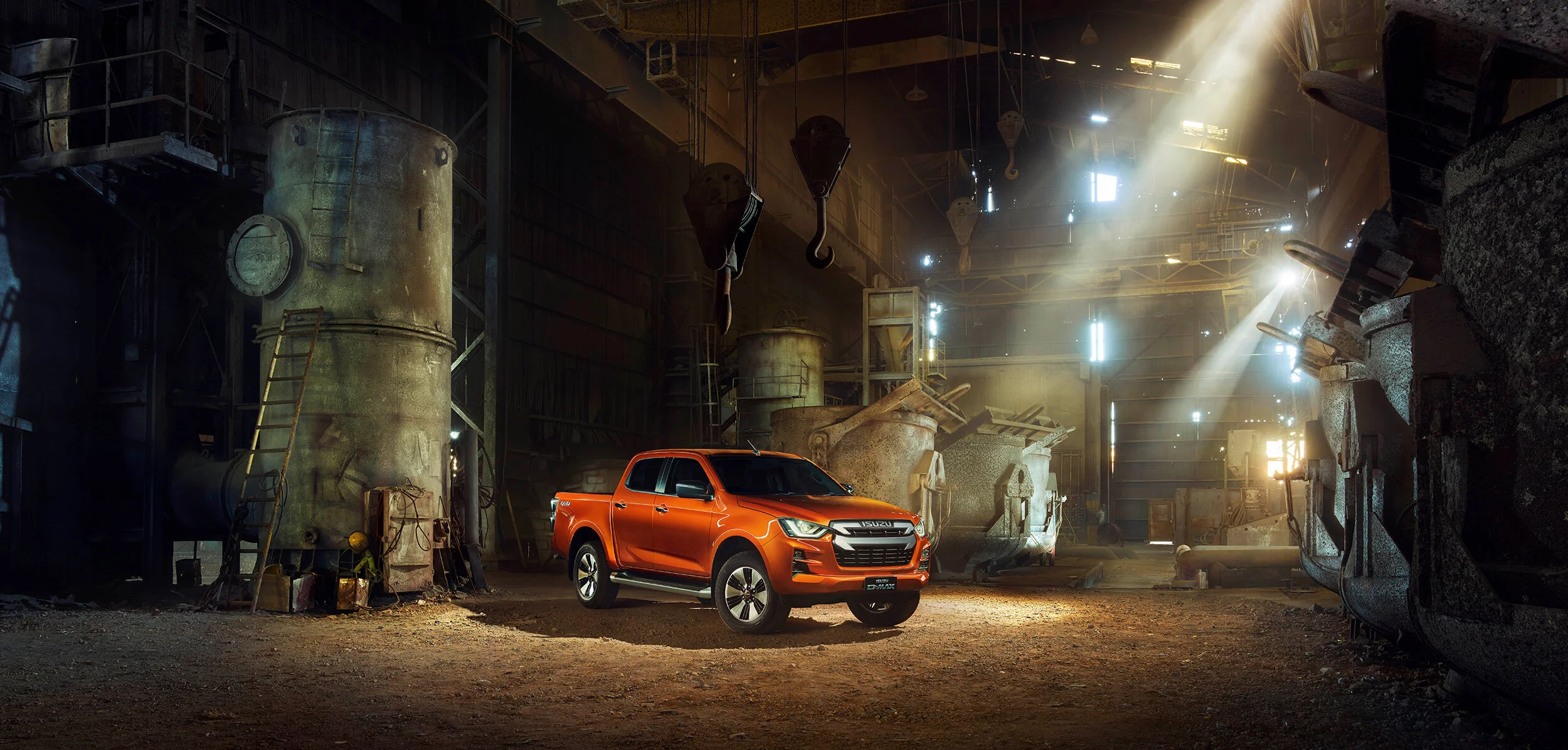 Erik Williamson Photographer | Automotive Photography | Isuzu | DMAX | Factory