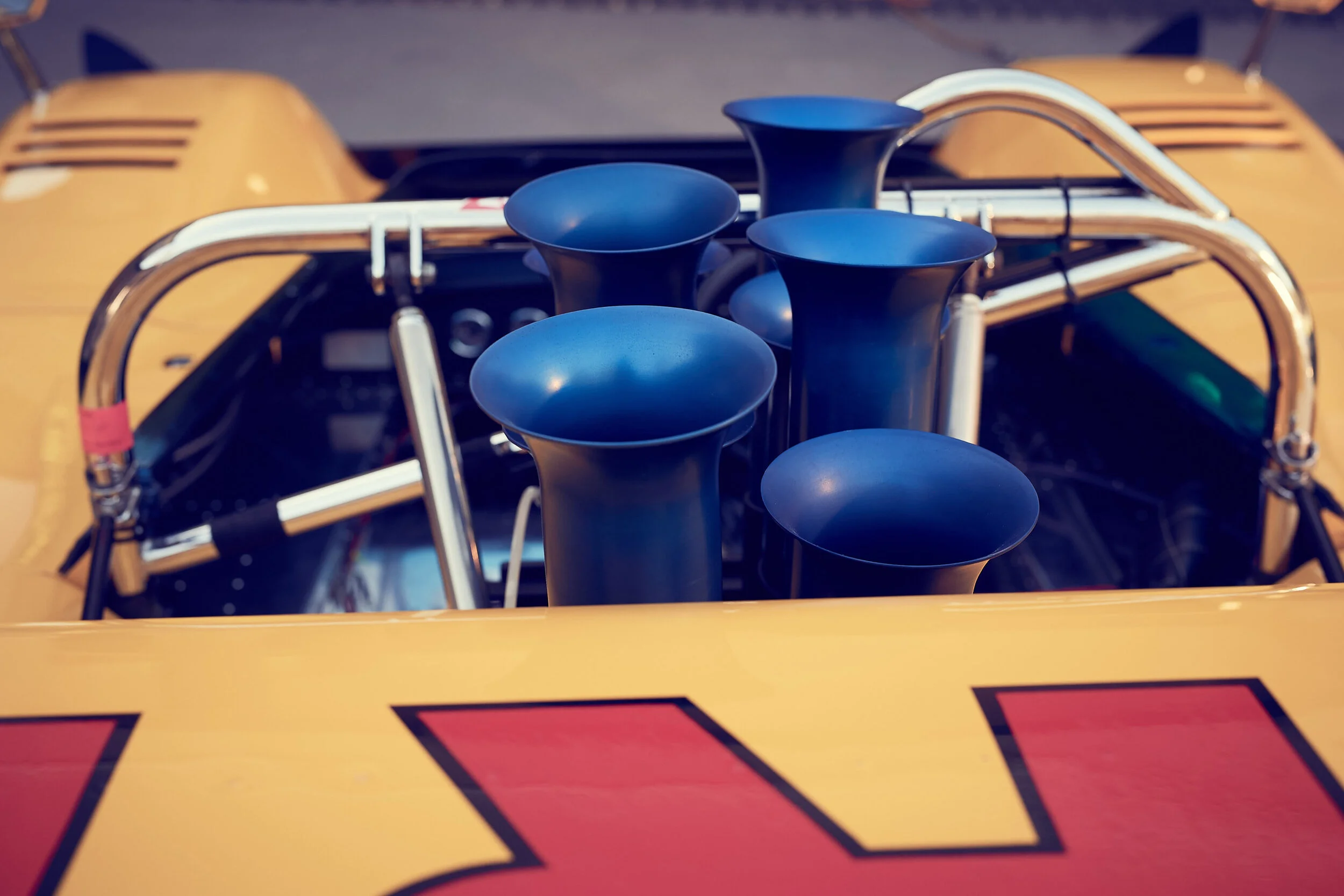 Erik Williamson Photographer | Automotive Photography | McLaren  M8E | Trumpets