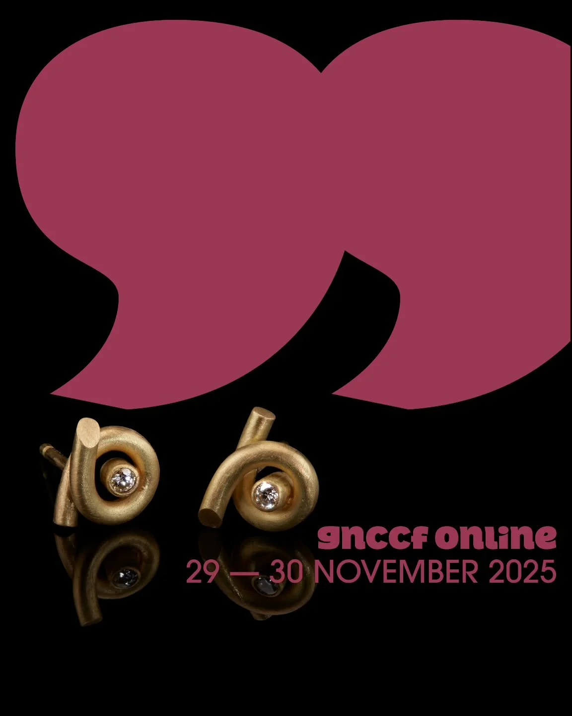 Mark your diaries for this weekend!⁠
⁠
From the organisers of the Great Northern Contemporary Craft Fair,⁠
their last event of 2025, a festive one-stop pop up for a handmade Christmas: GNCCFonline Gift Edition.⁠
⁠
Buy thoughtful handmade presents thi