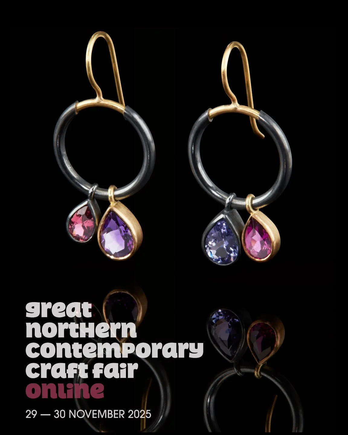 Our online event continues through the weekend:⁠
⁠
Give a unique and beautiful gift of craft this Christmas and support makers in the process. GNCCFonline Gift Edition 29-30November The Great Northern Contemporary Craft Fair. As you&rsquo;d expect. B