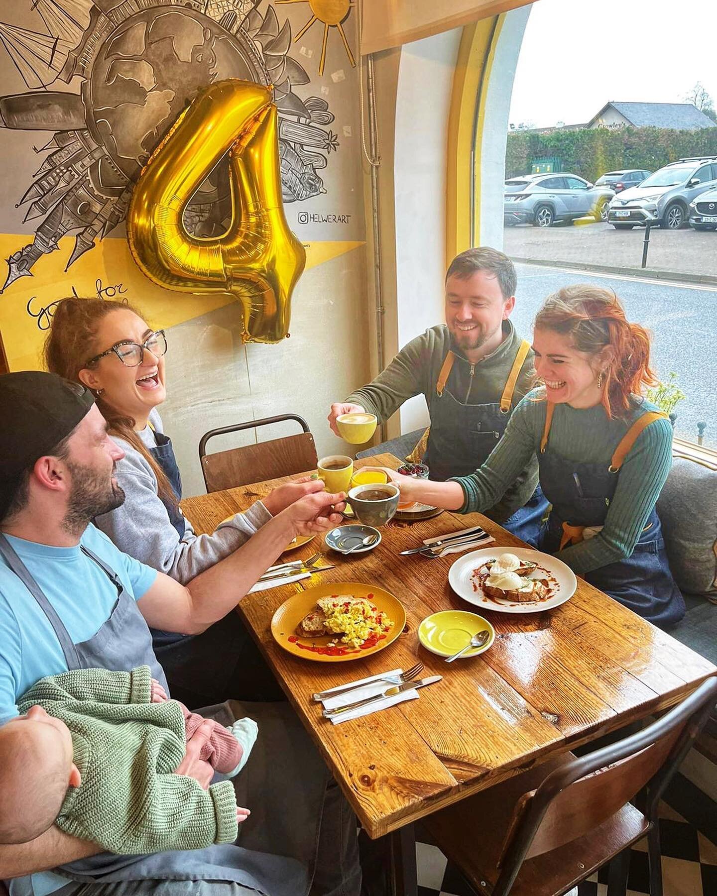 Share our birthday wish with us as we celebrate 4 wonderful years of GFTS! Win brunch for you and three of your best pals.
We are so grateful for a wonderfully supportive community here in Ballincollig and beyond and want to share the love. We&rsquo;