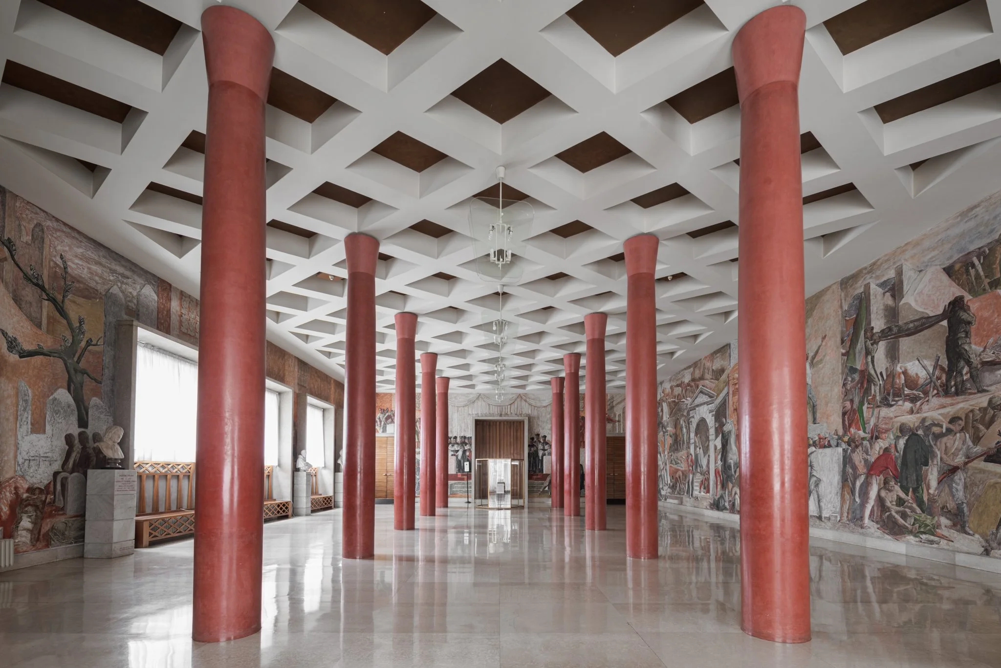 Palazzo del Bo, La Basilica, Padova. Architetti: Ettore Fagiuoli, Gio Ponti