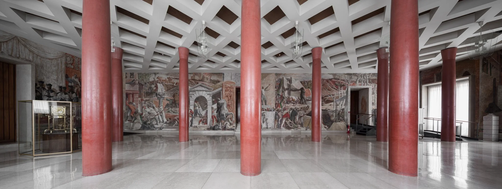 Palazzo del Bo, La Basilica, Padova. Architetti: Ettore Fagiuoli, Gio Ponti