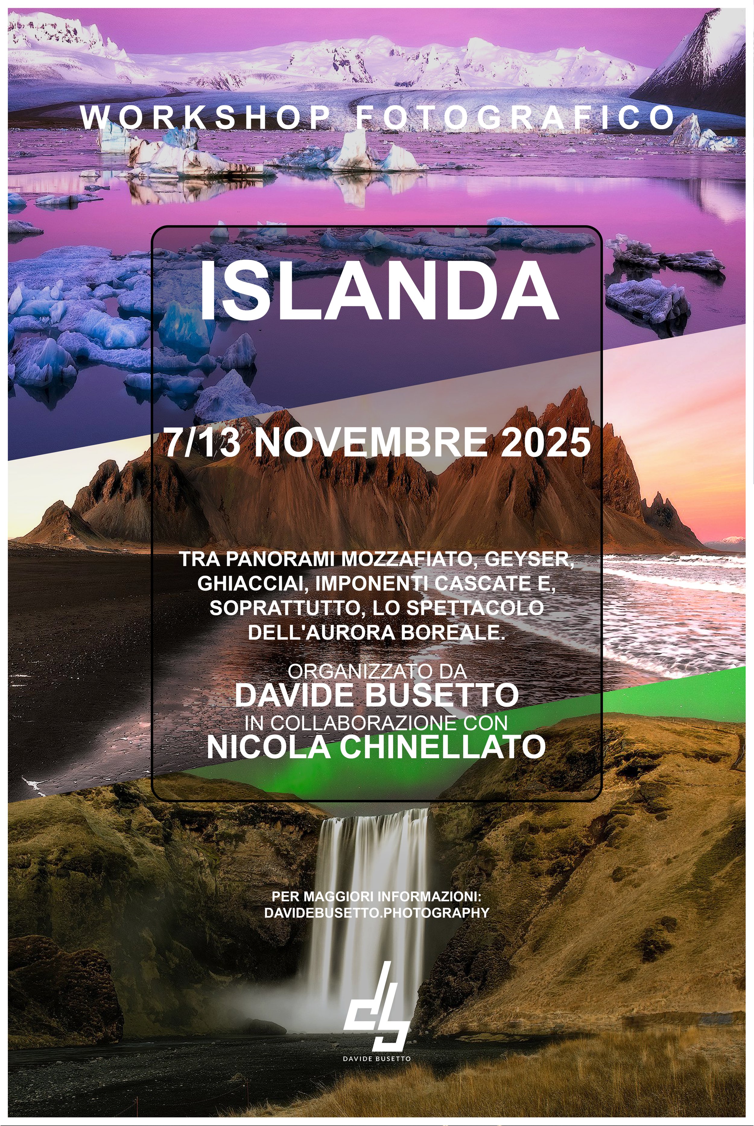 Workshop fotografico in Islanda - 7/13 novembre 2025