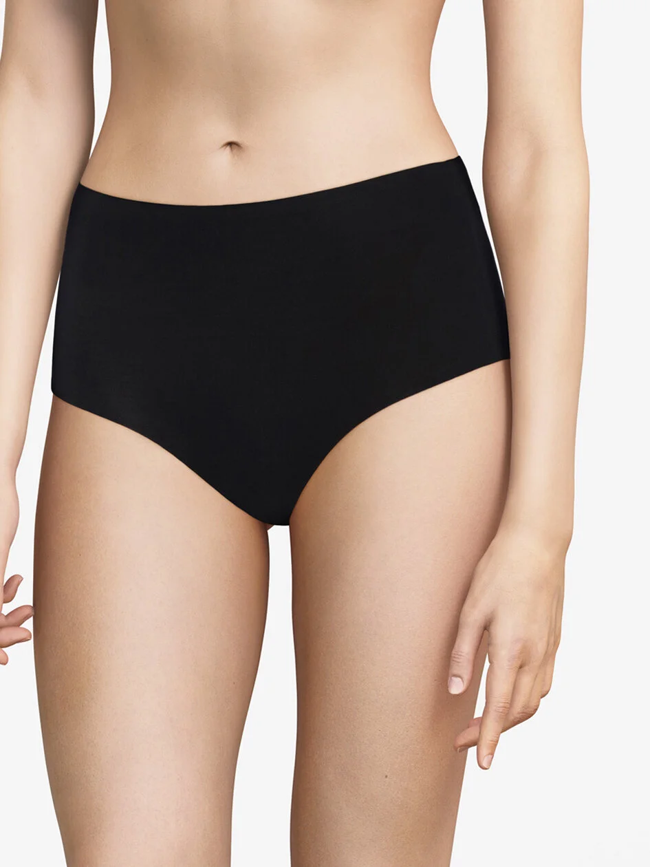 Soft Stretch High-Waist Brief Black