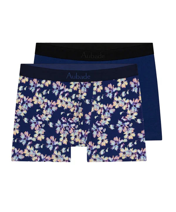 Aubade Homme  Two boxers pack XB58T_PAIN