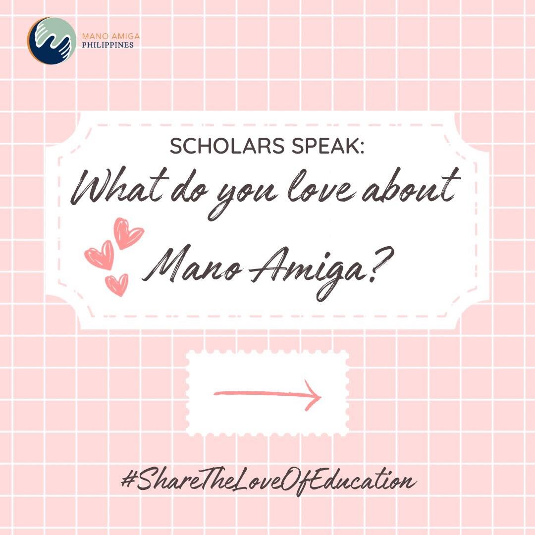 We asked our scholars club what they love about Mano Amiga, and here are their heartwarming answers! Swipe left for a glimpse into how our school becomes a warm, supportive home. 🏡💞 

Ready to spread the love? Click the link in our bio and support 