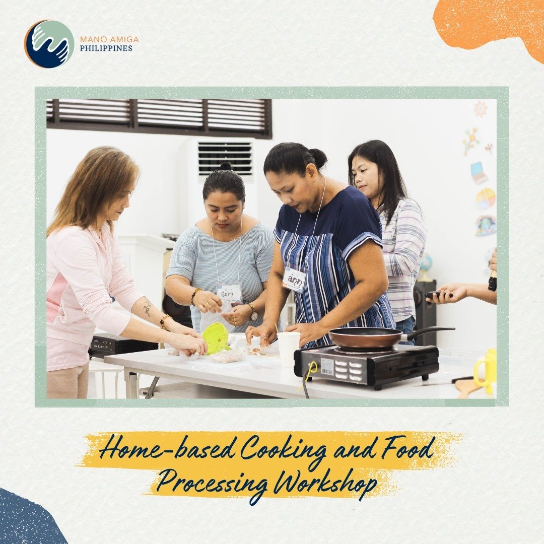 Last February 24, we conducted a Home-based Cooking and Food Processing workshop for our Sustain-A-Biz participants. A big thank you to Chef Joy Sol for sharing her expertise and guiding the parents during the hands-on workshop, and to Chef Nap Sol f
