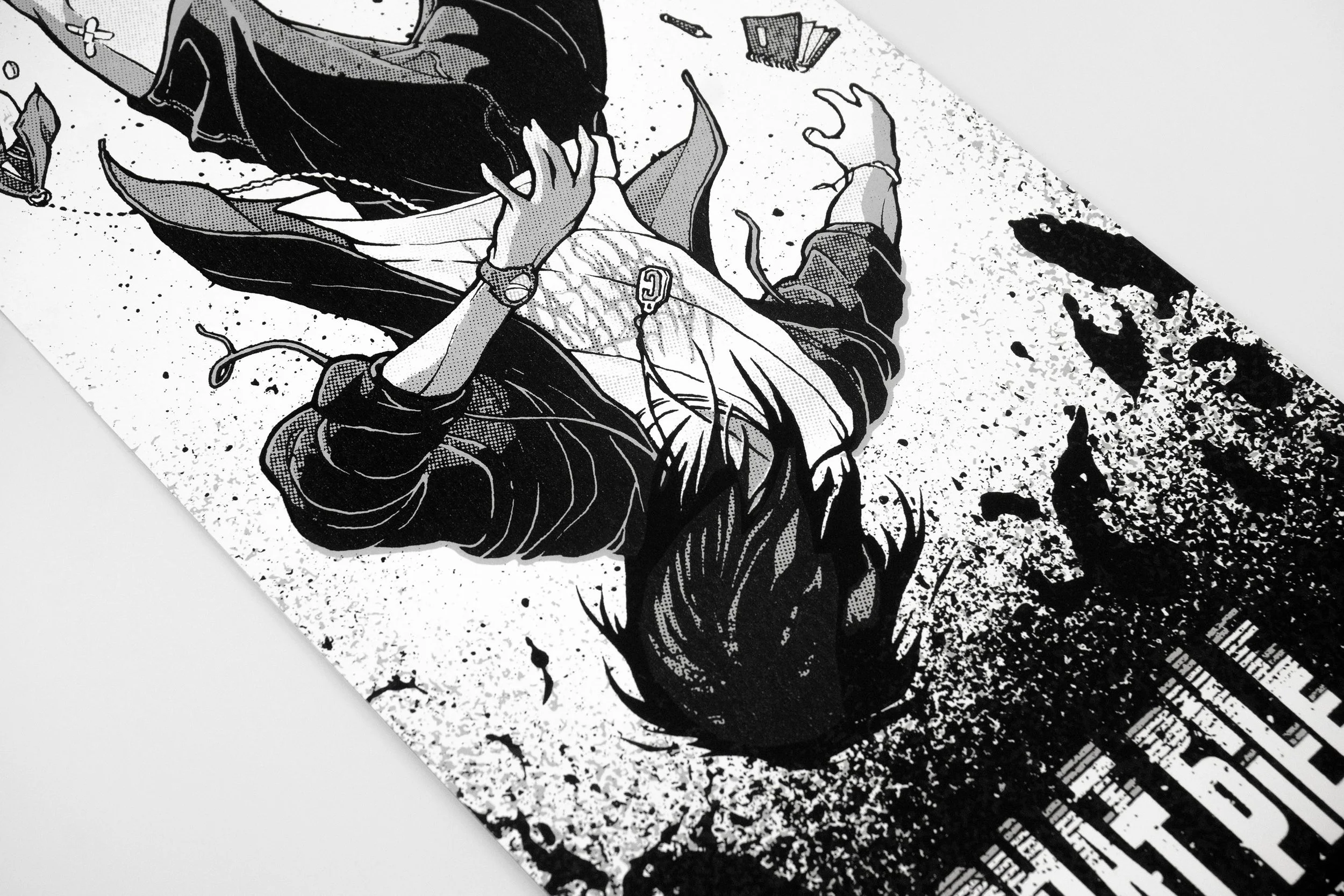 Gig poster for American noise rock band Chat Pile’s concert at Desertfest Oslo in May 2025.