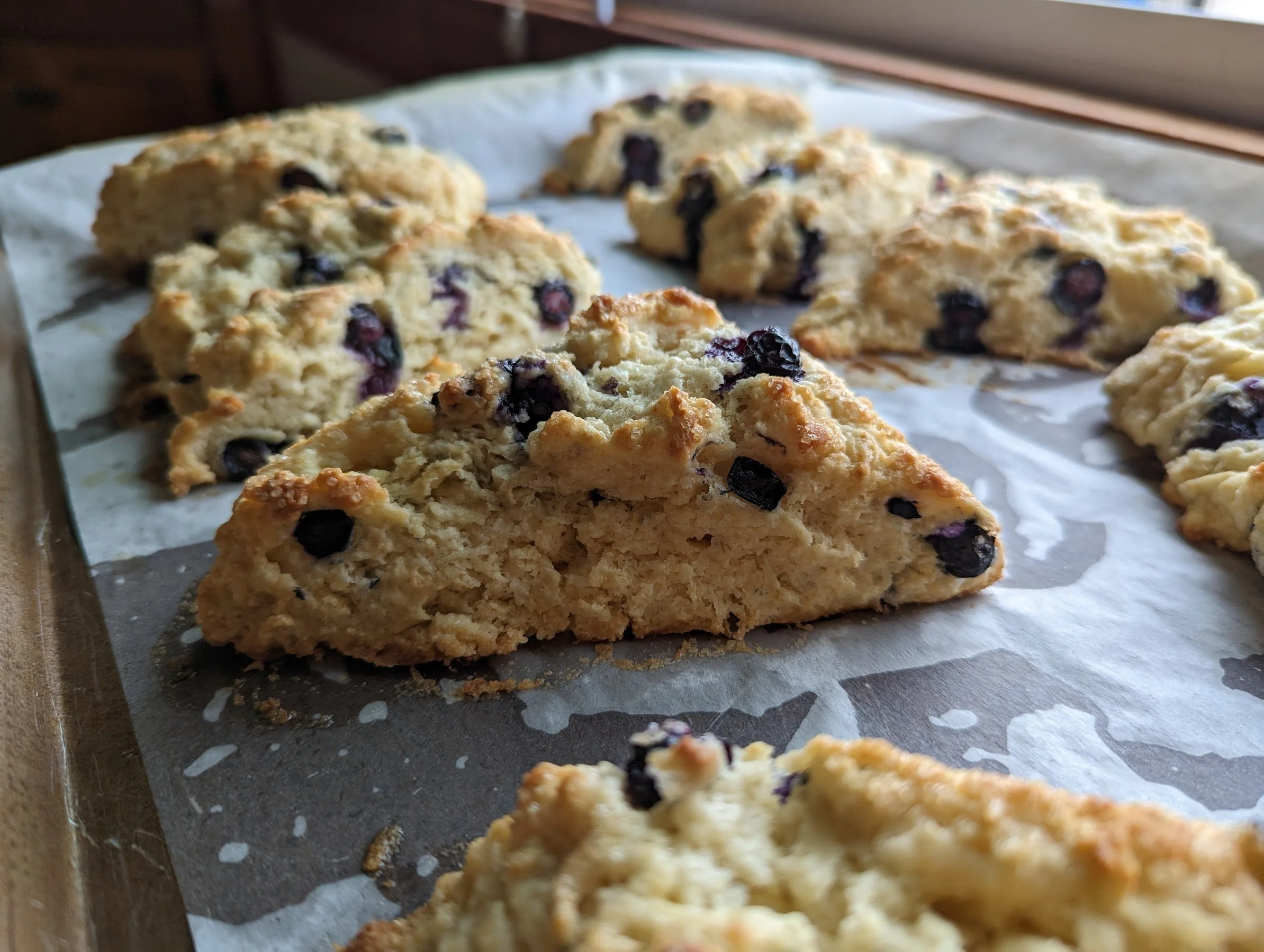 Blueberry Buttermilk Scones
