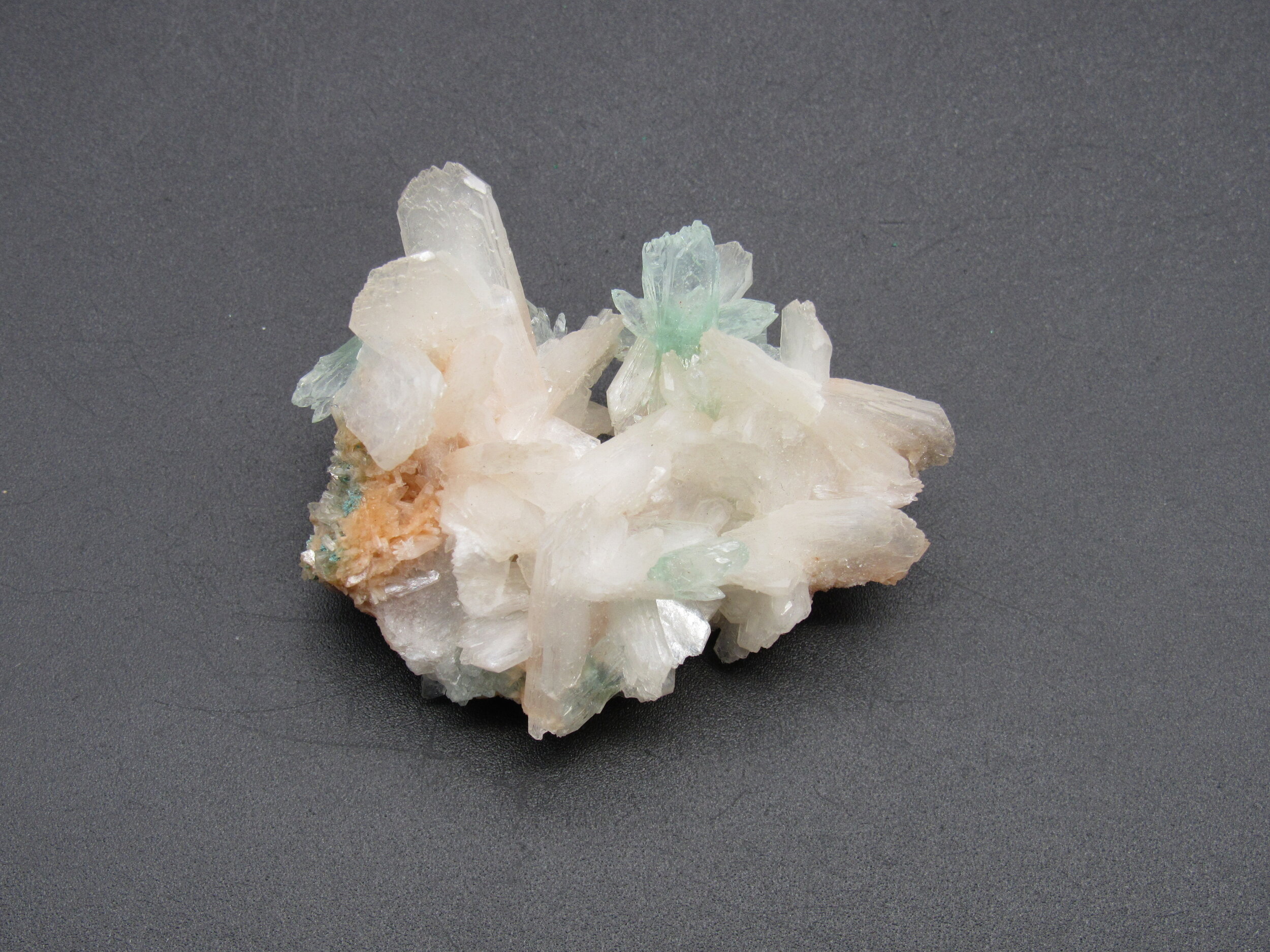 Apophyllite on Stilbite  - India