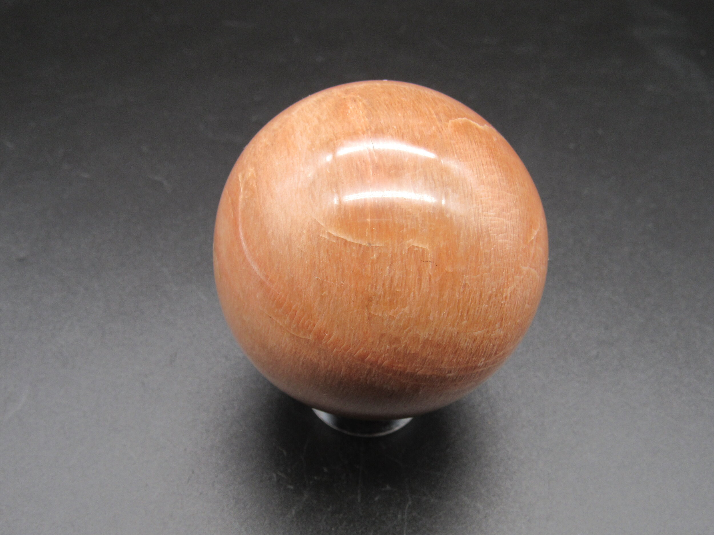 Peach Moonstone Sphere