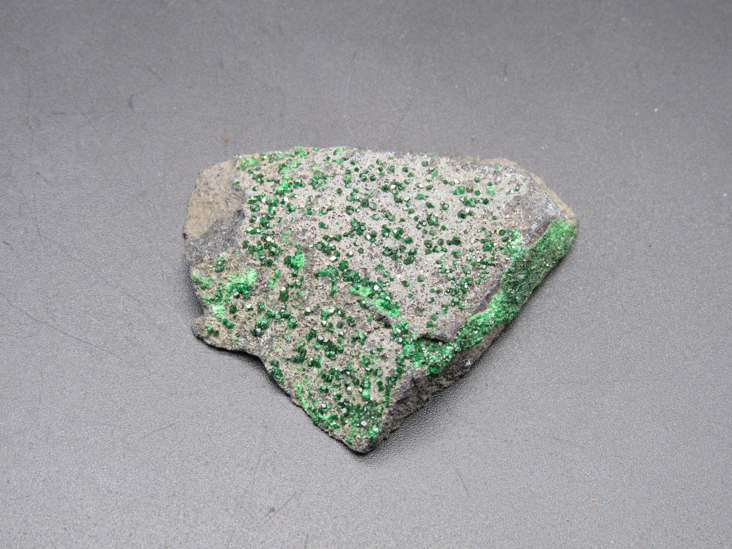 Garnet (var. Uvarovite) - Russia