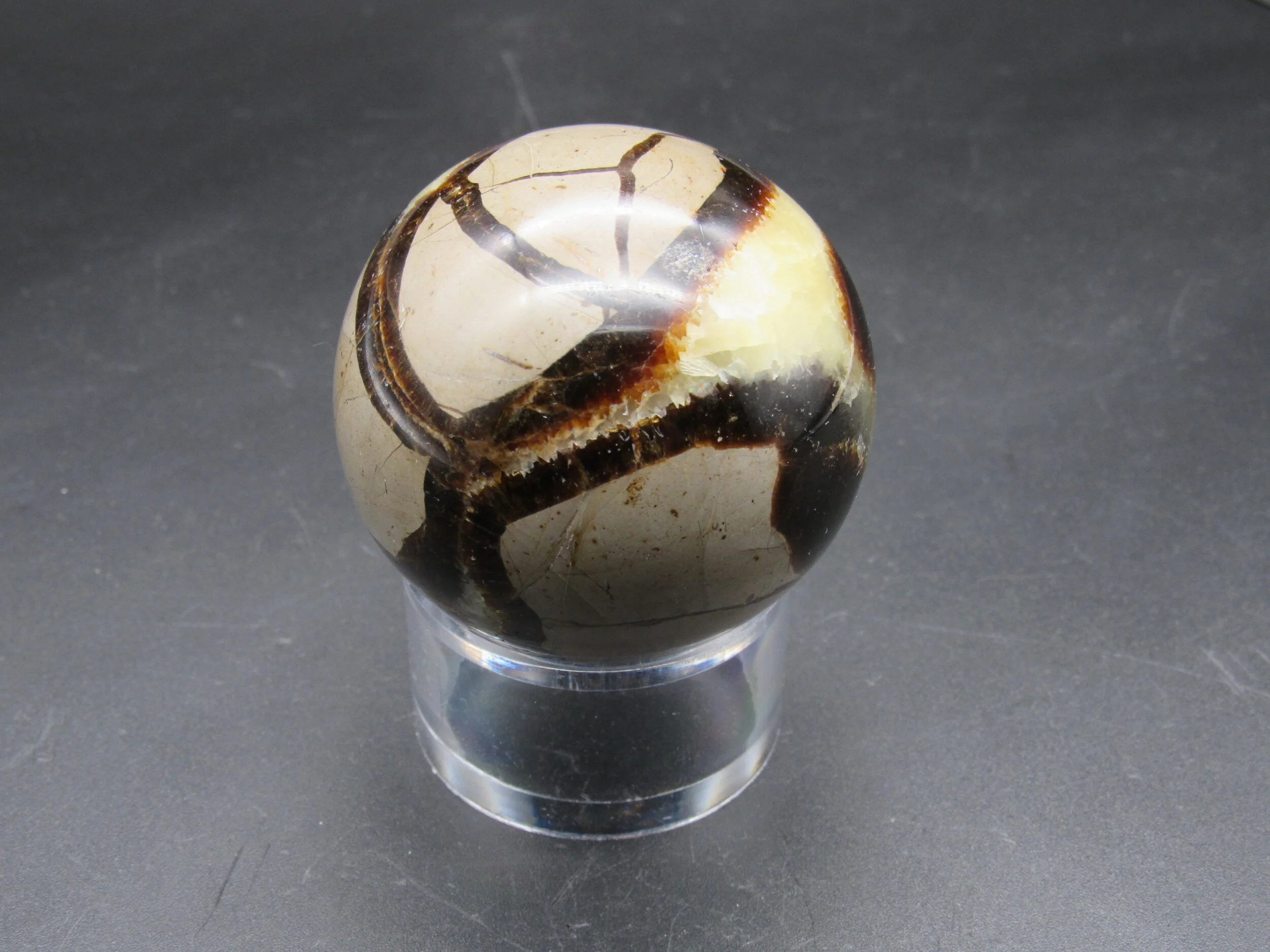 Septarian Stone Sphere - Madagascar