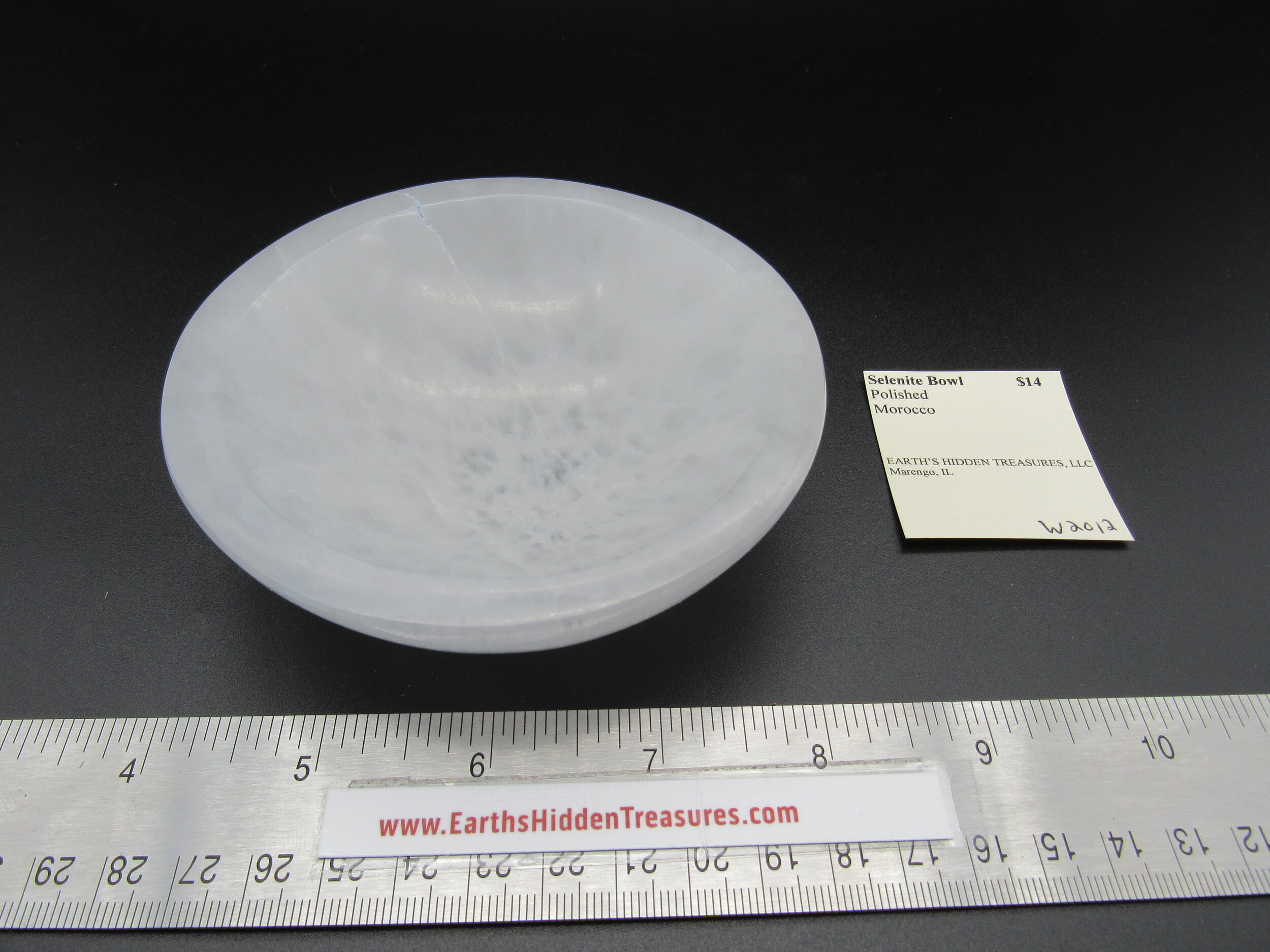 Selenite Bowl - Morocco