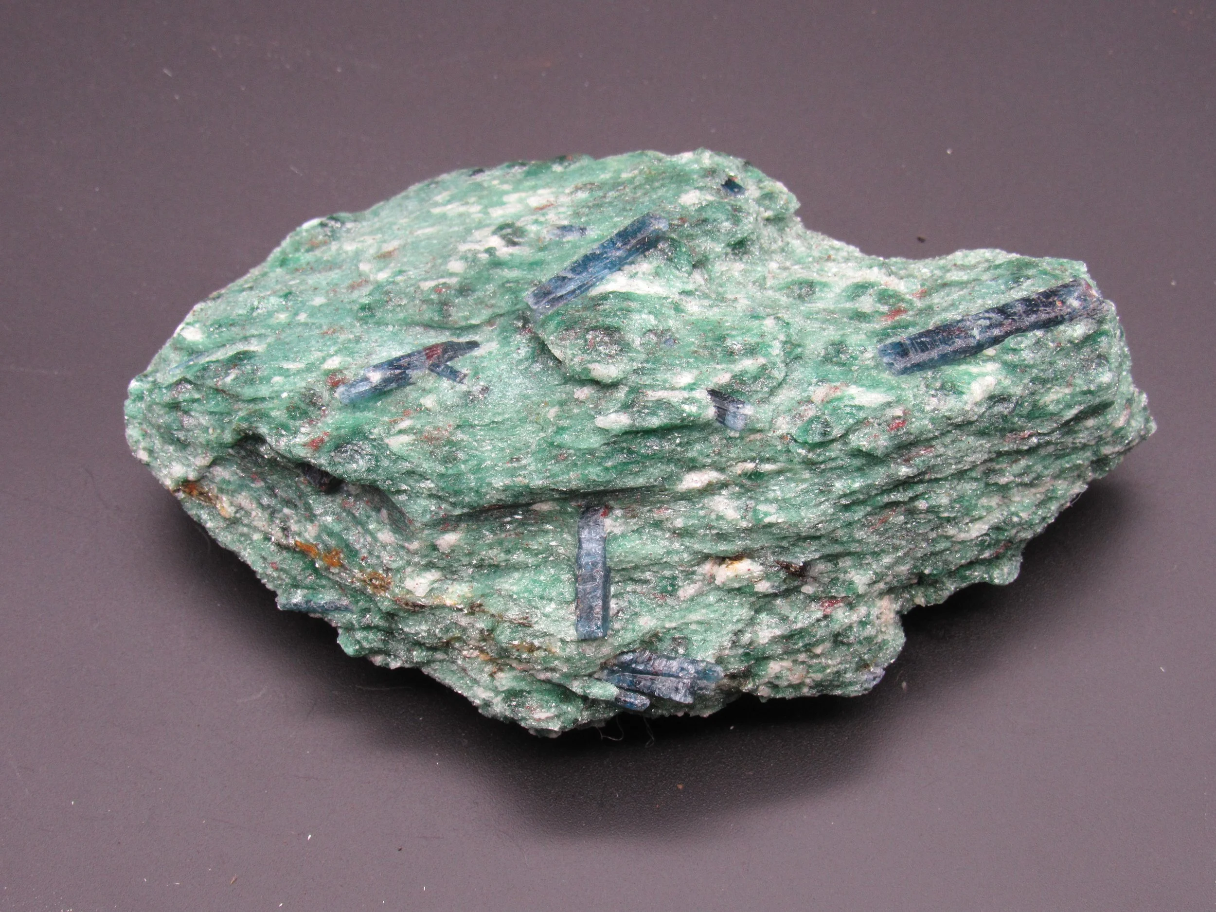 Kyanite in Fuchsite  - Zimbabwe