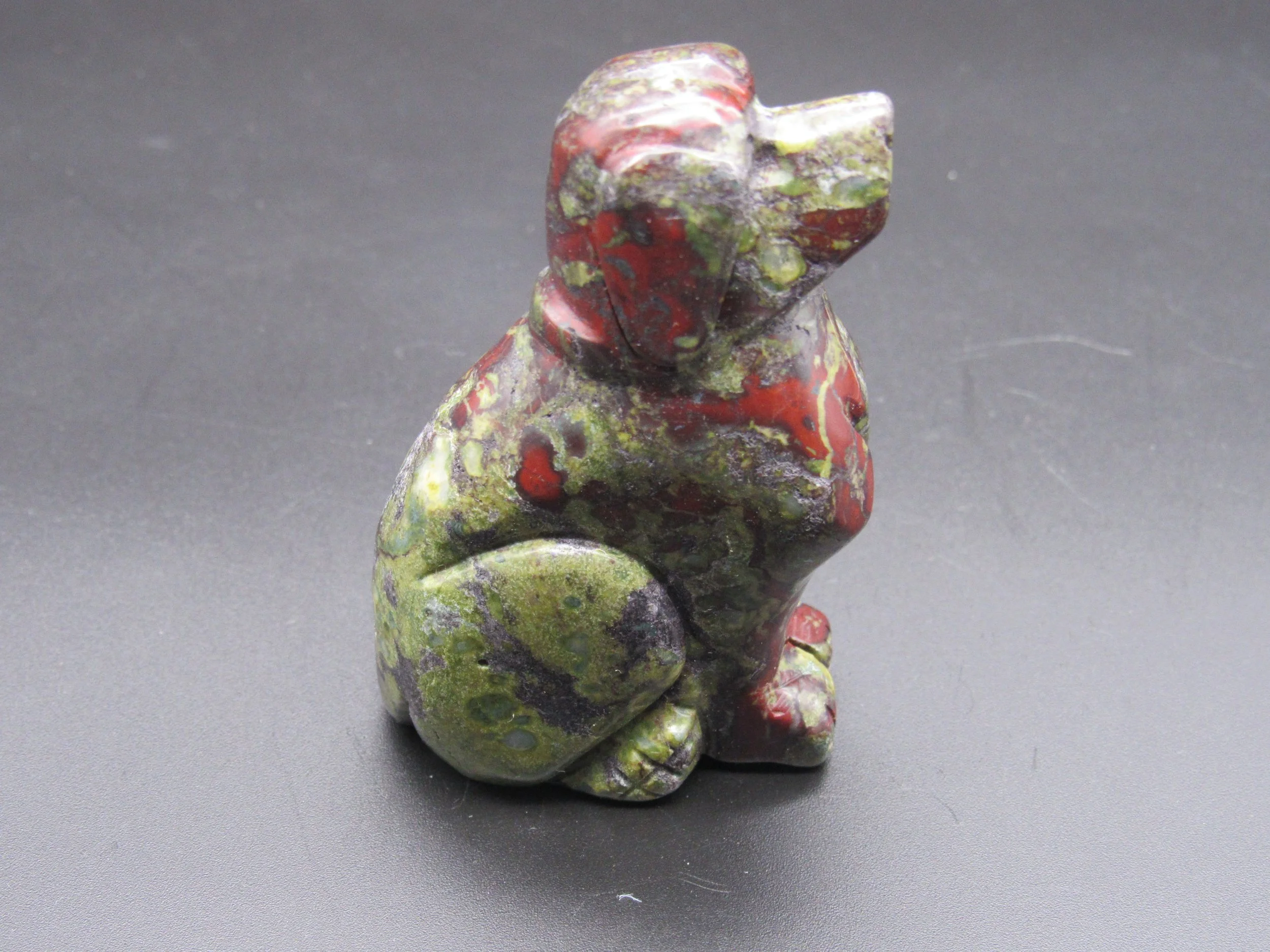 Dragon Stone  - Carved Dog