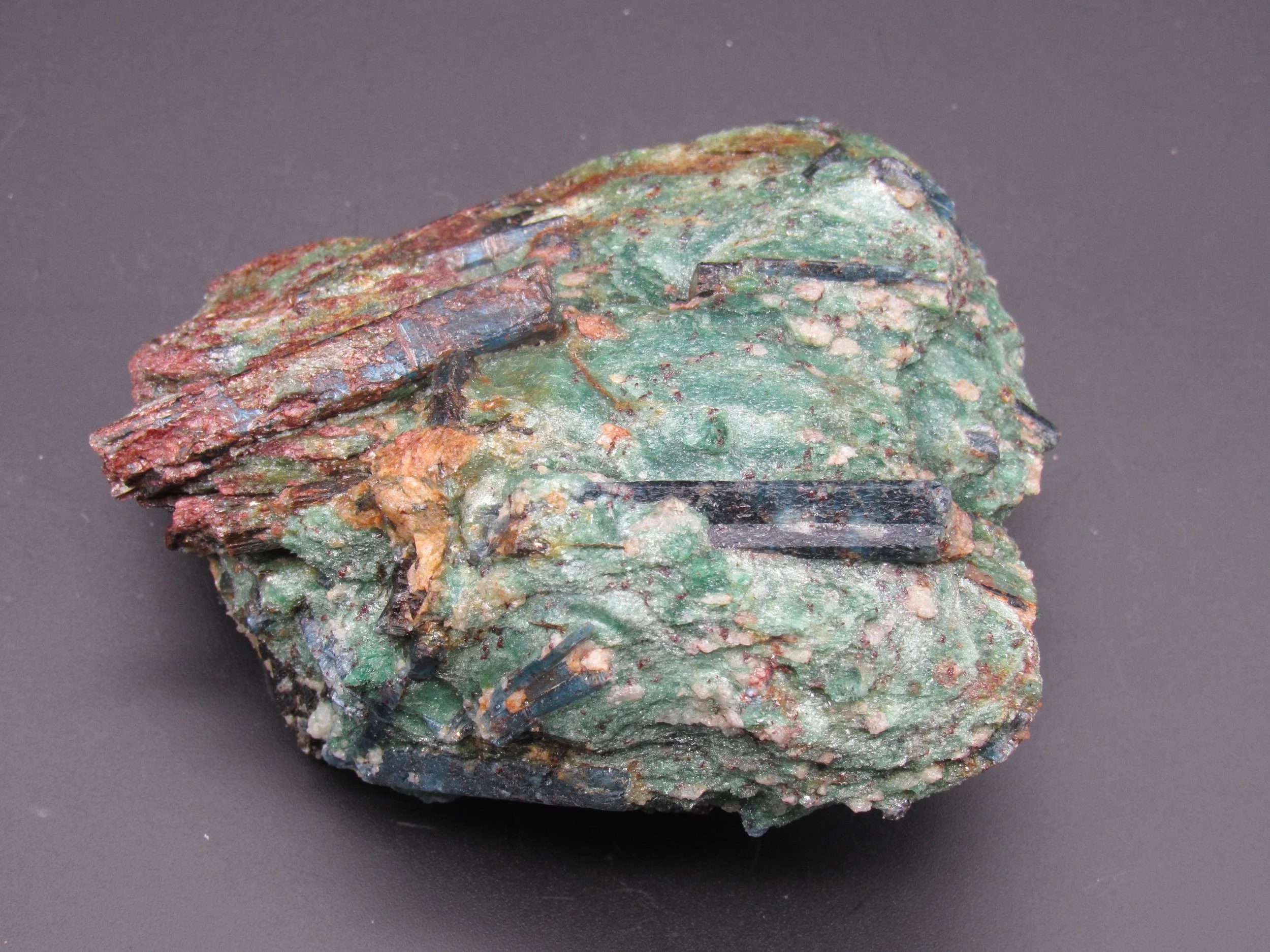 Kyanite in Fuchsite  - Zimbabwe