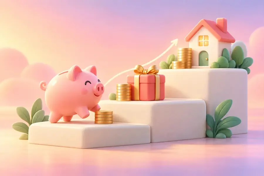 Sparmål och milstolpar. När banken ska fira med kunden
