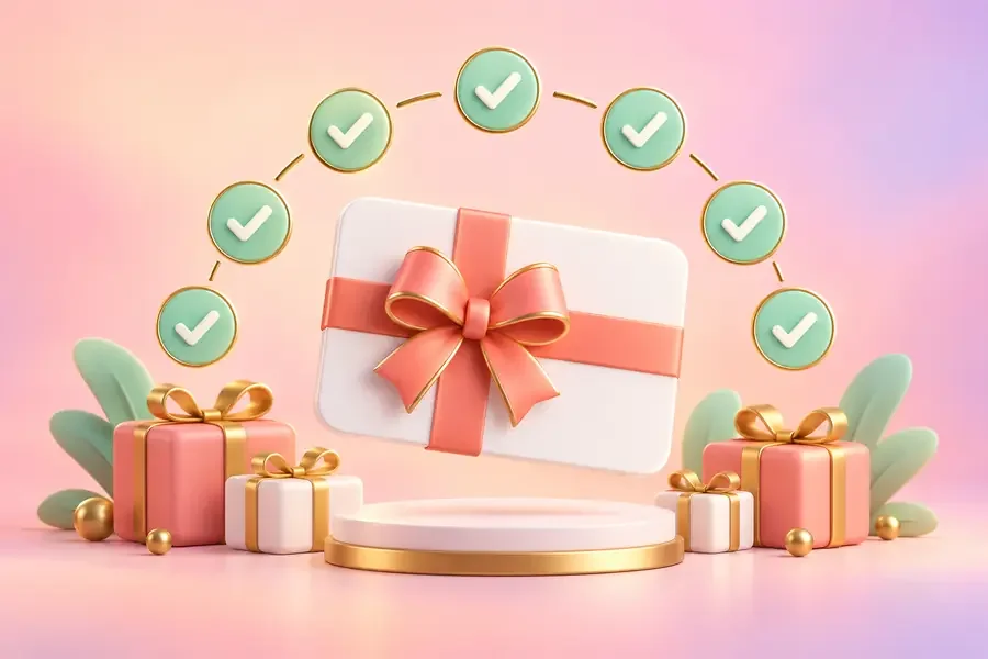 7 fördelar med digitala presentkort.