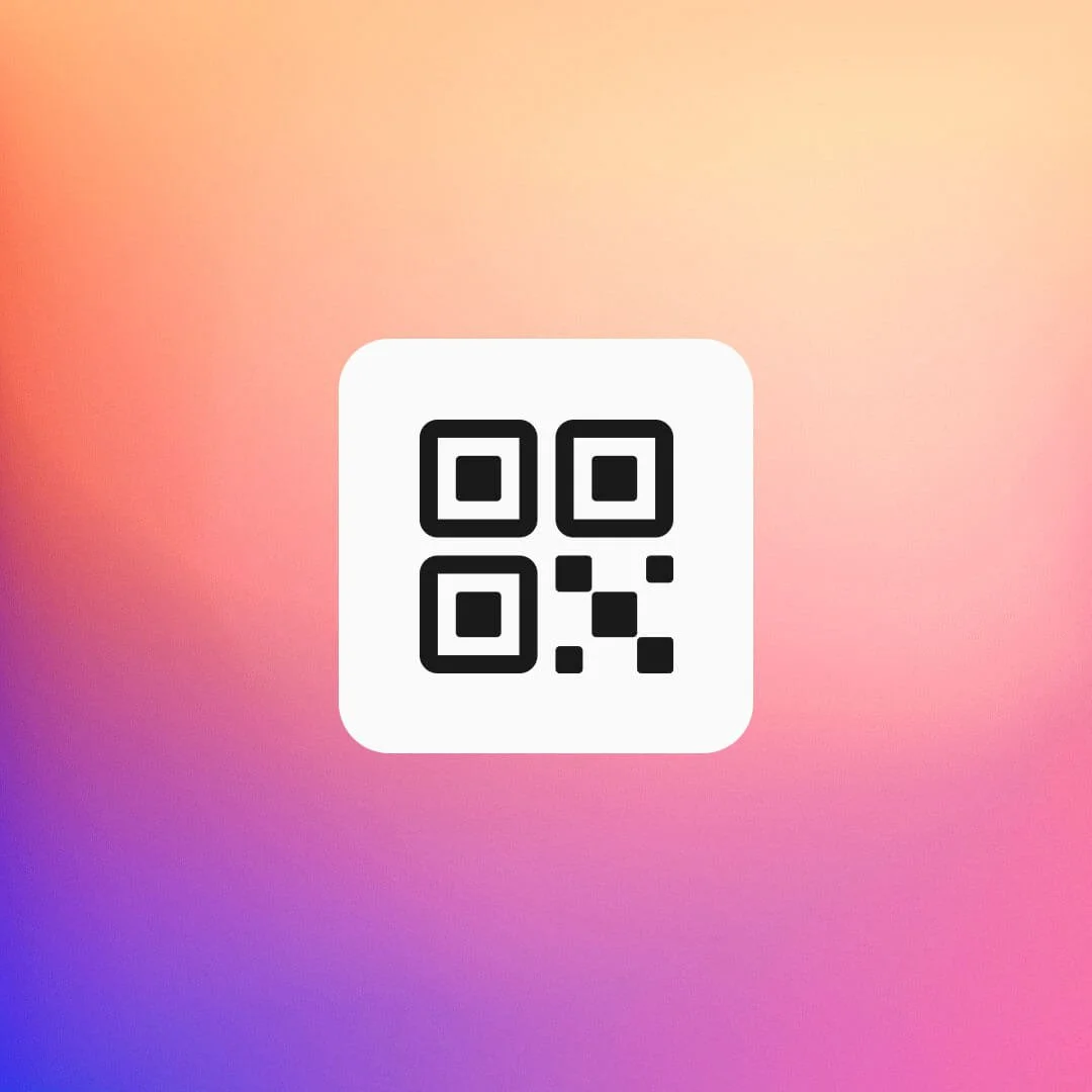 Bild på en QR-kod
