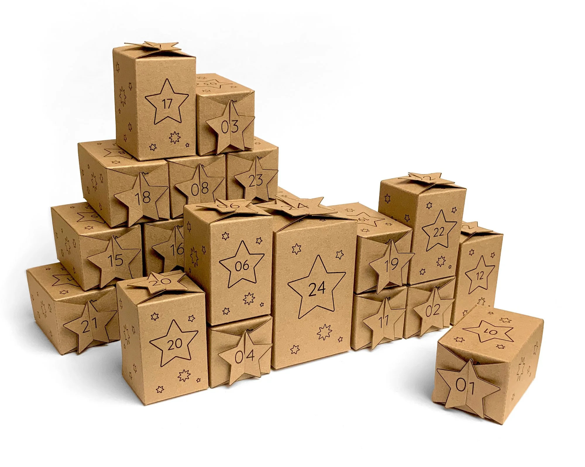 DIY Advent Calendar – Free Template — Das Illulein