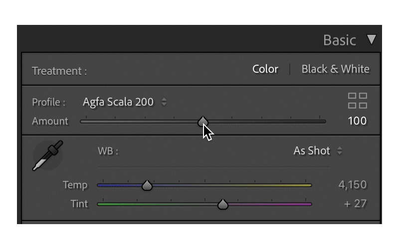 Lightroom Presets, Profiles, and how they work together