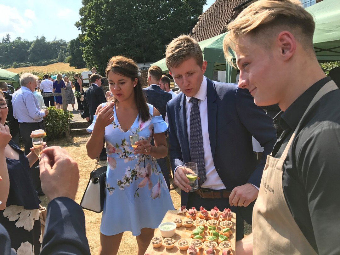 ✨...Yesterday actually felt 'normal'! 

We had the great pleasure of being at @wellington_barn's Open Day and it was so wonderful to chat all things food to couples viewing this lovely venue, it felt like Covid was a distant memory and made us remini