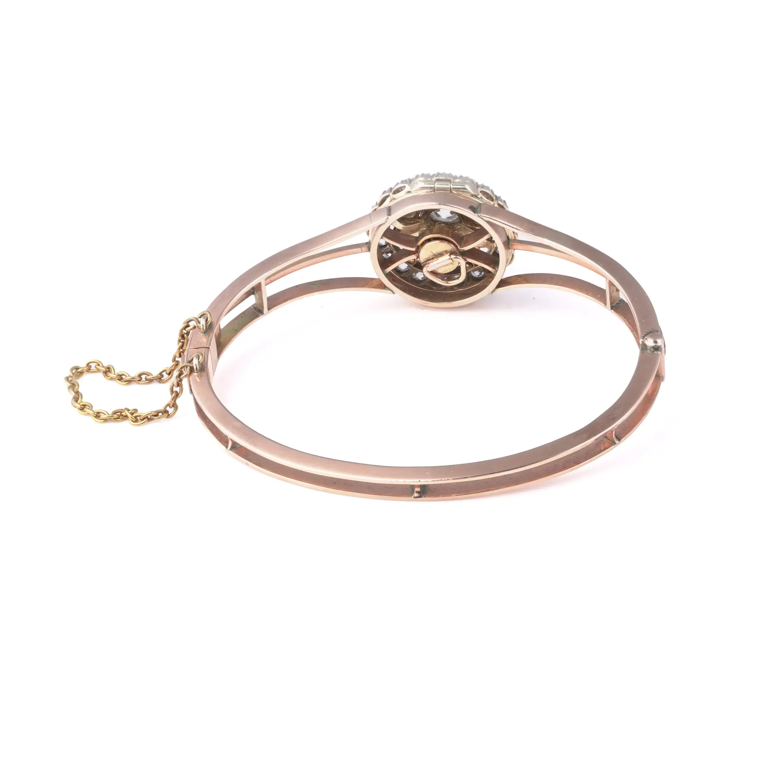 Mozeris-Fine-Antiques-Antique-Victorian-Old-Cut-Diamond-Bangle-9KT-Gold-2.10ct-3.webp