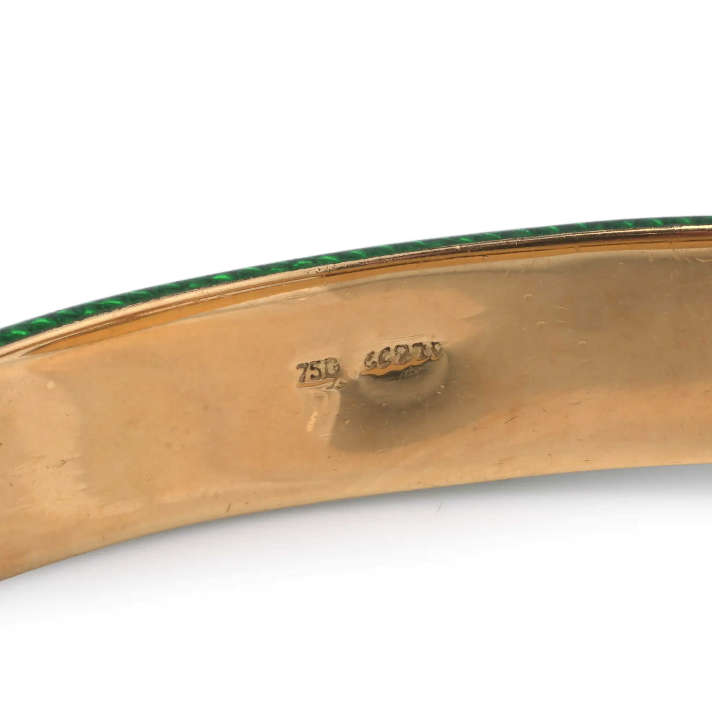 Mozeris-Fine-Antiques--Vintage-Green-Enamel-Snake-Bracelet-18KT-Gold-Circa-1970s-9.webp