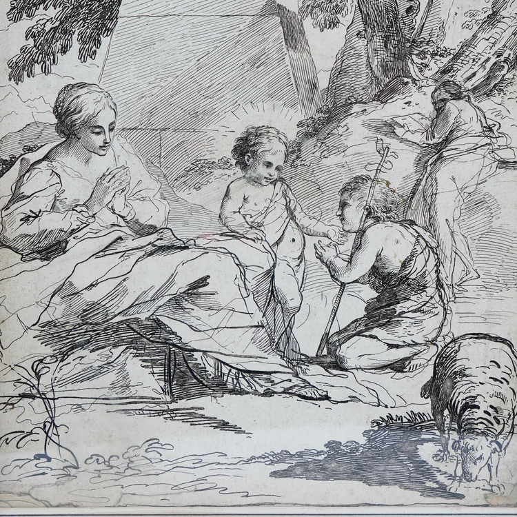 Francesco Bartolozzi after an original painting of Pietro Testa