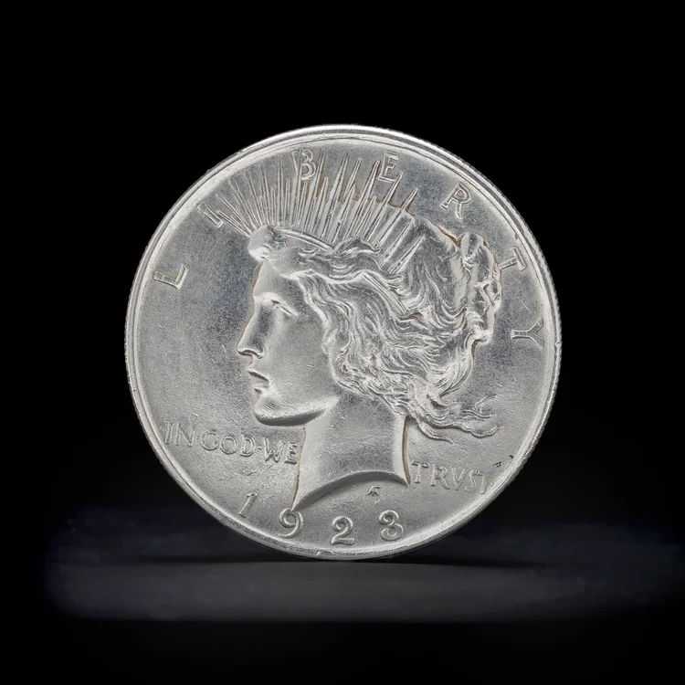 Vintage 1923 Peace Silver Dollar