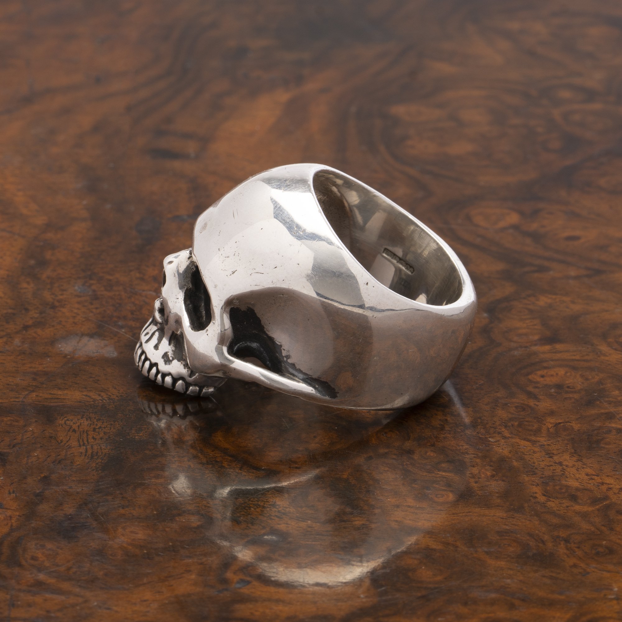 Sterling Silver Sugar Skull Ring – Loved To Death