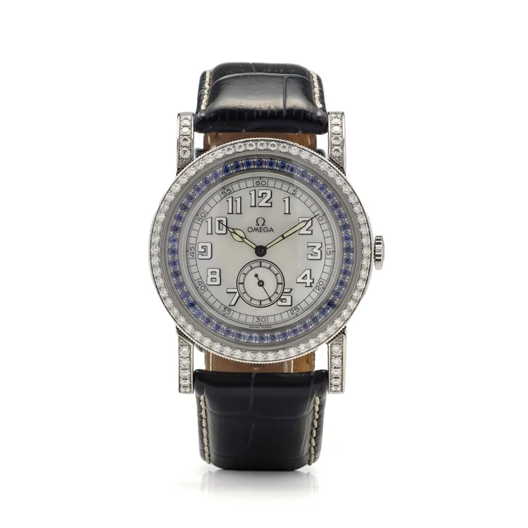 Omega Aquarella, BOX & PAPERS men's wristwatch, - 5772.71.56