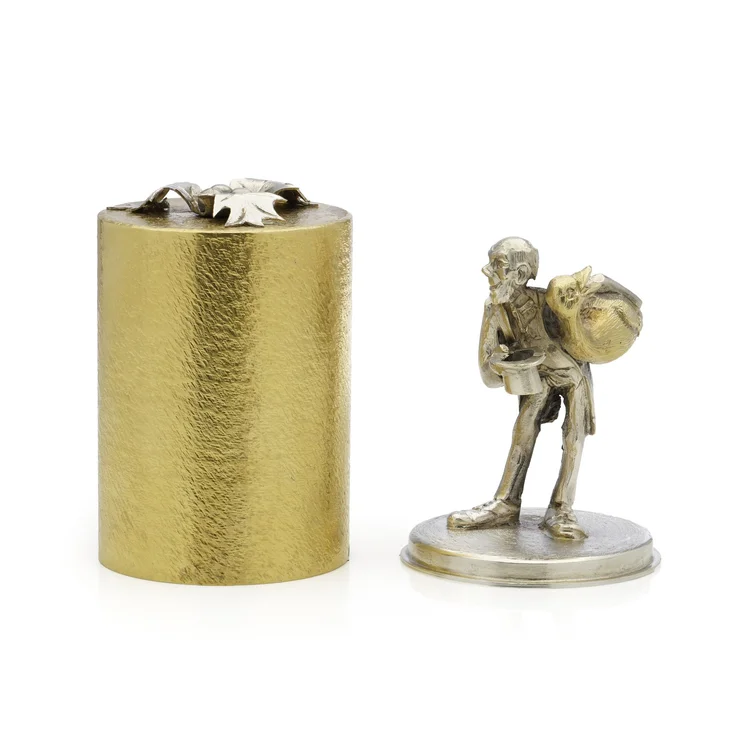 Stuart Devlin vintage limited edition silver gilt Surprise Gift