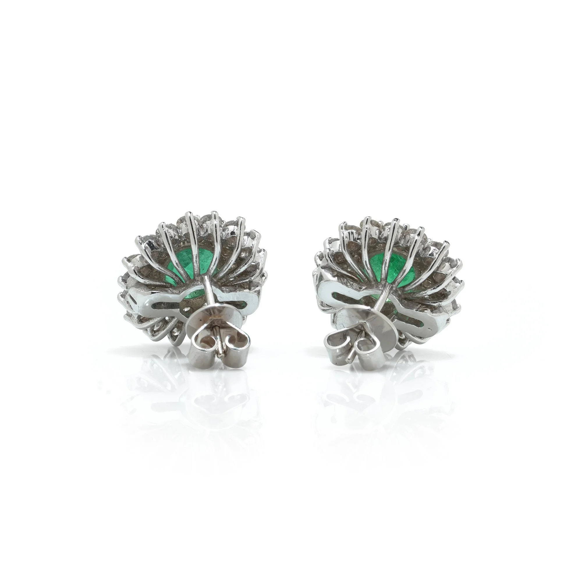 vintage-18kt-white-gold-emerald-and-diamond-cluster-earrings-04-Mozeris-Fine-Antiques.jpg