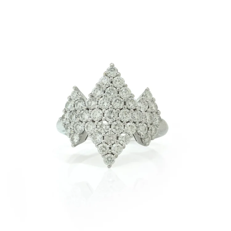 Picchiotti 18KT Gold Diamond Cluster Ring