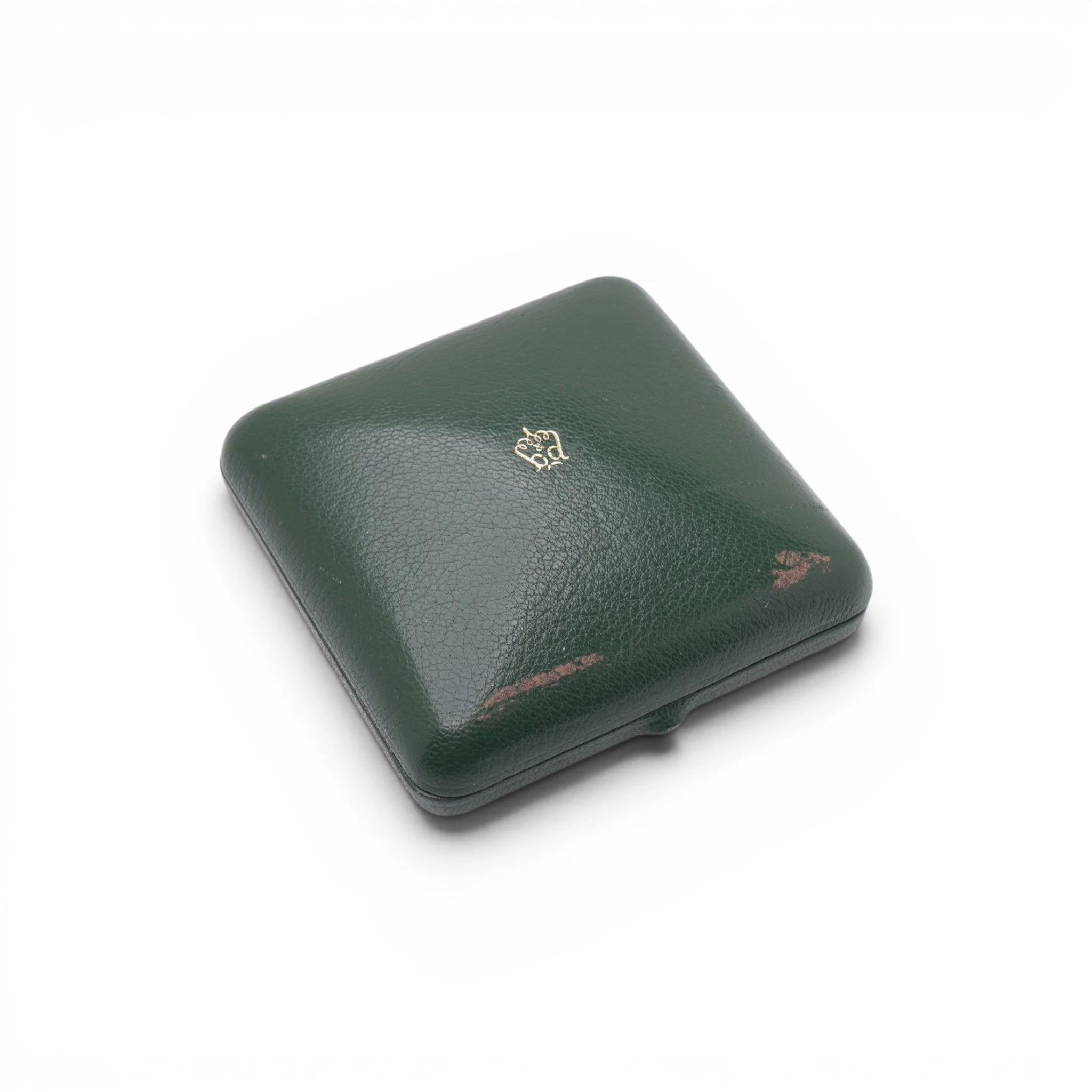 Boodles and Dunthorne Vintage Leather Jewellery Box, Circa 1970s to 1990s