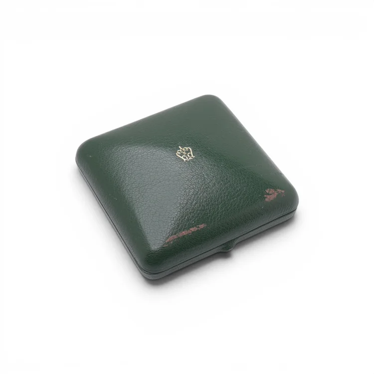 Boodles and Dunthorne Vintage Leather Jewellery Box, Circa 1970s to 1990s