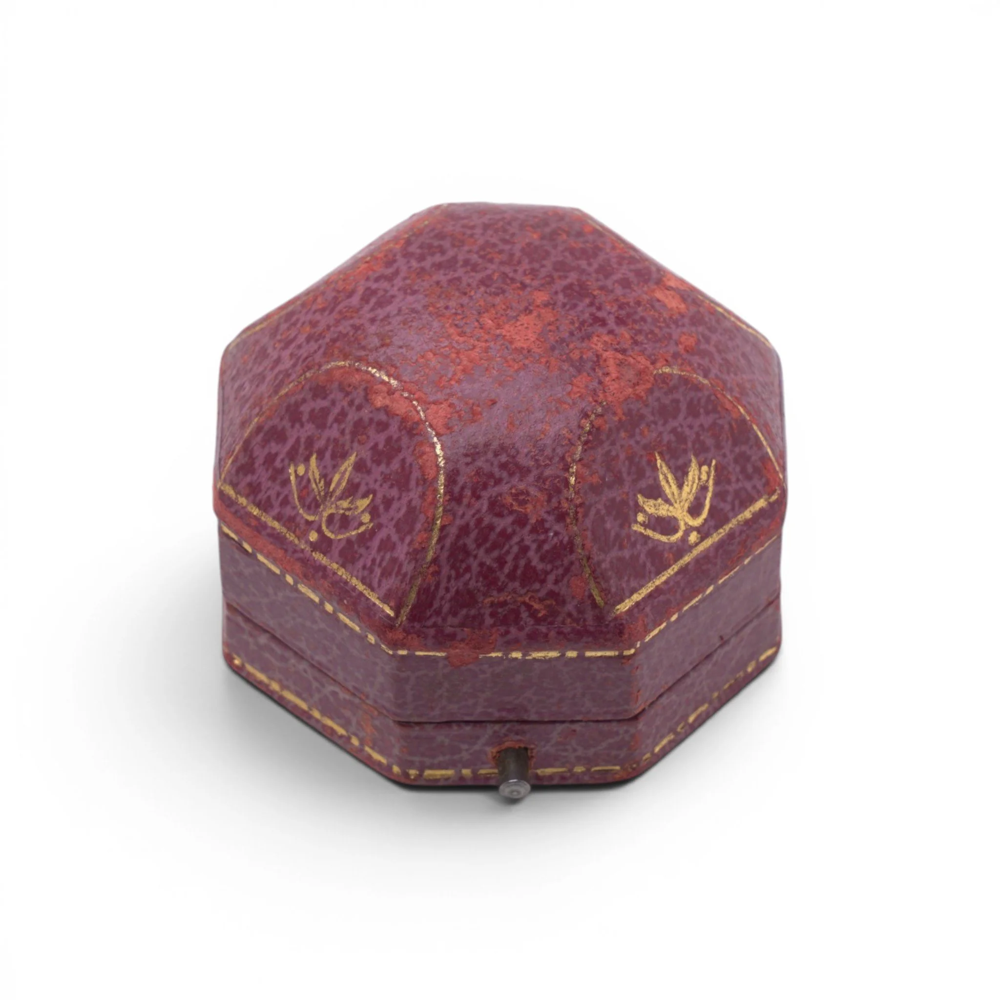 Antique Goldsmiths and Silversmiths Co. Presentation Box, Retailed by The Gorham Shop, Detroit, Circa 1920s to 1930s