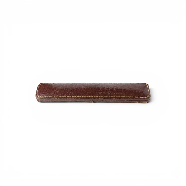 Antique F. C. Bacon Hurlingham Road London Art Deco Bracelet Box, Circa 1920s