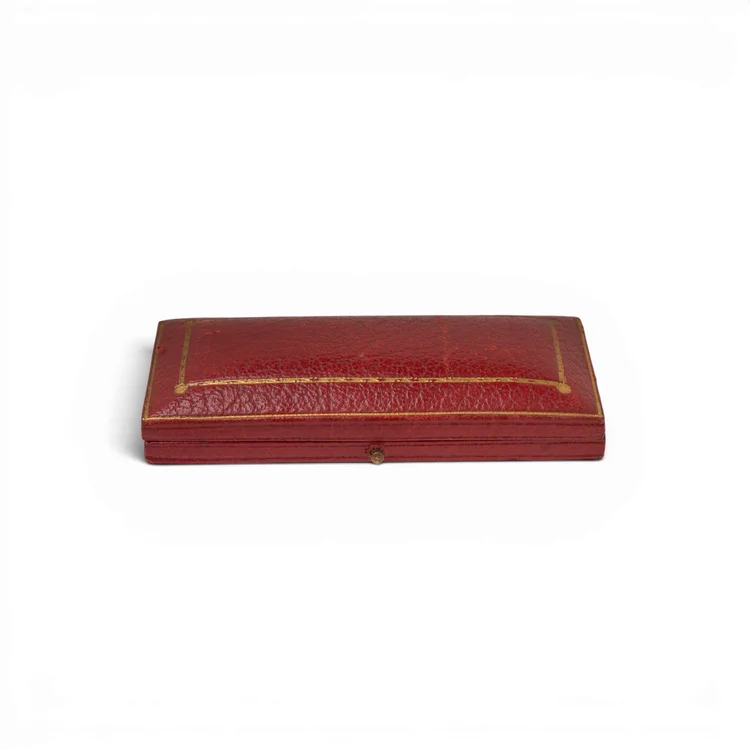 Vintage Goldsmiths and Silversmiths Co Cufflink Box, 1950s