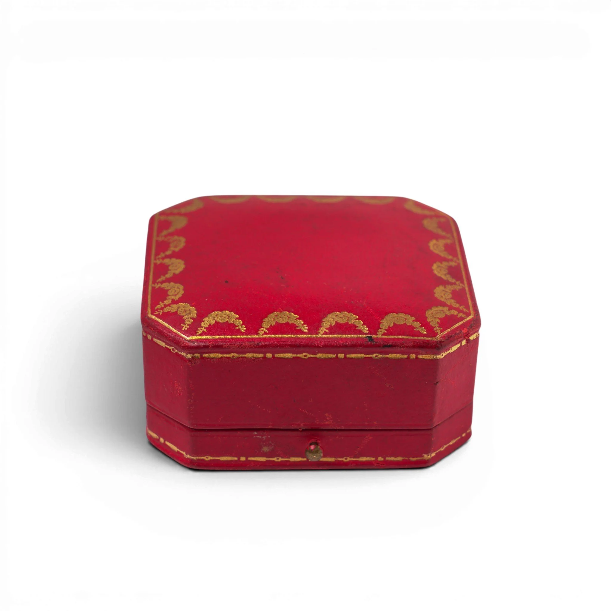 Antique Cartier Art Deco Earring and Button Box, 1920s